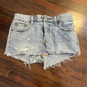 Levis 501 Denim Women Shorts